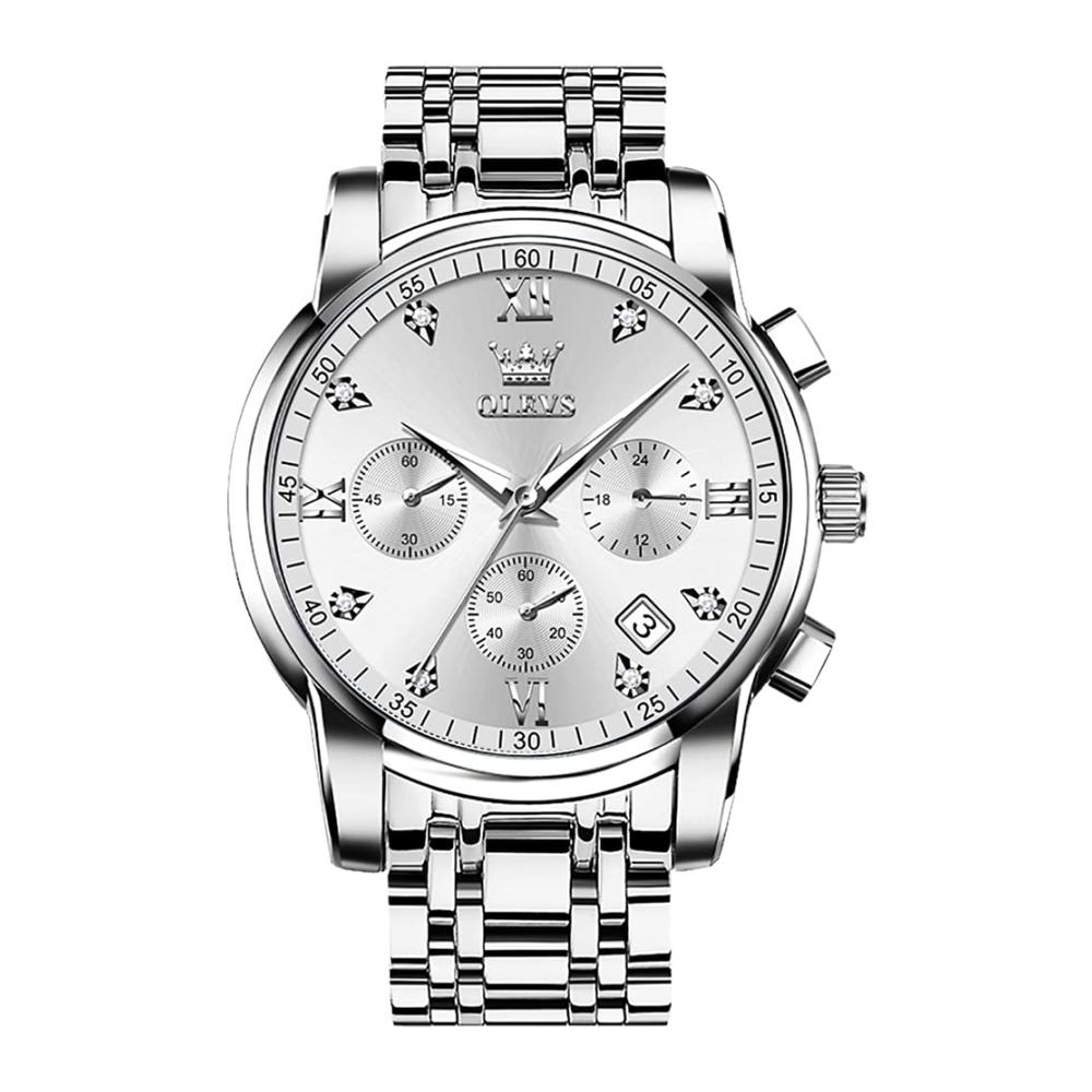 Silver Band Silver Dial
