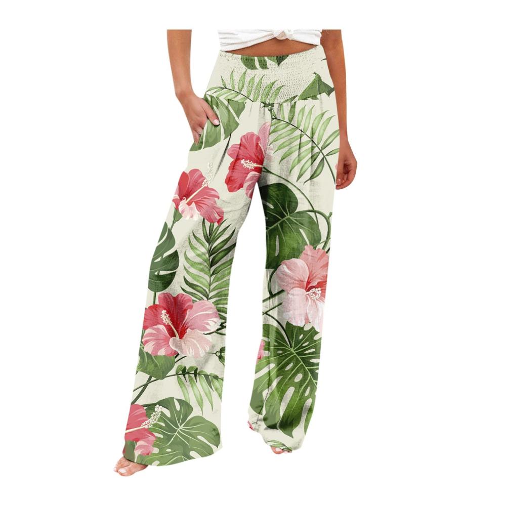 03-grün Damen Hosen Sommer