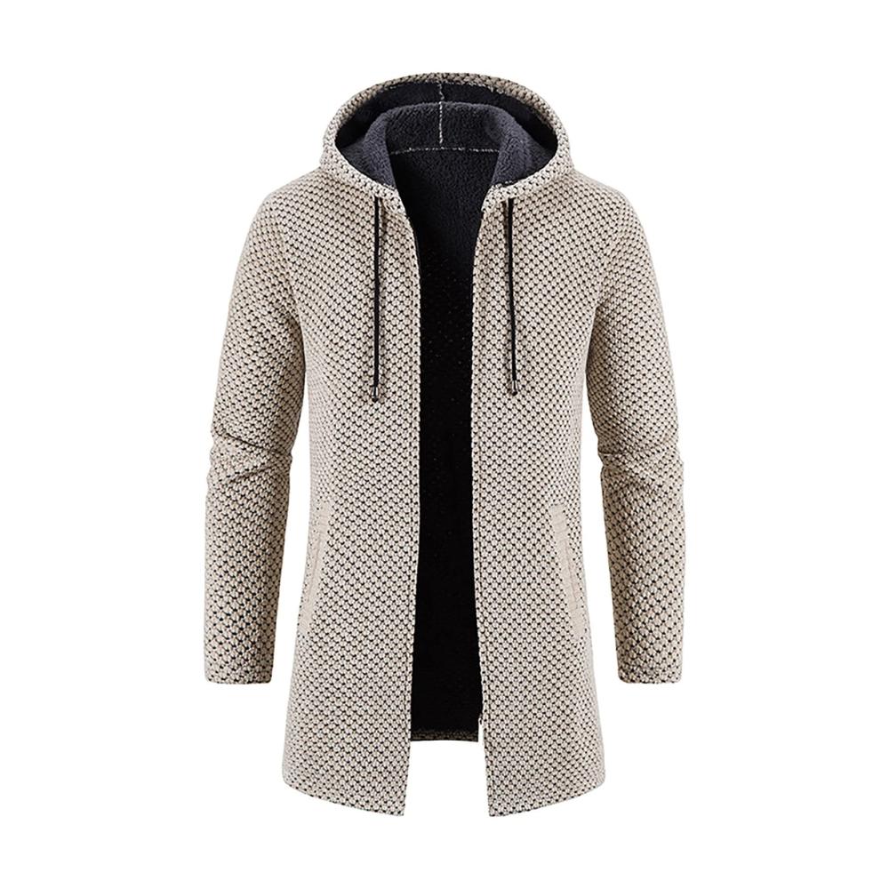 01beige Hoodie Herren Pullover Sweatshirt