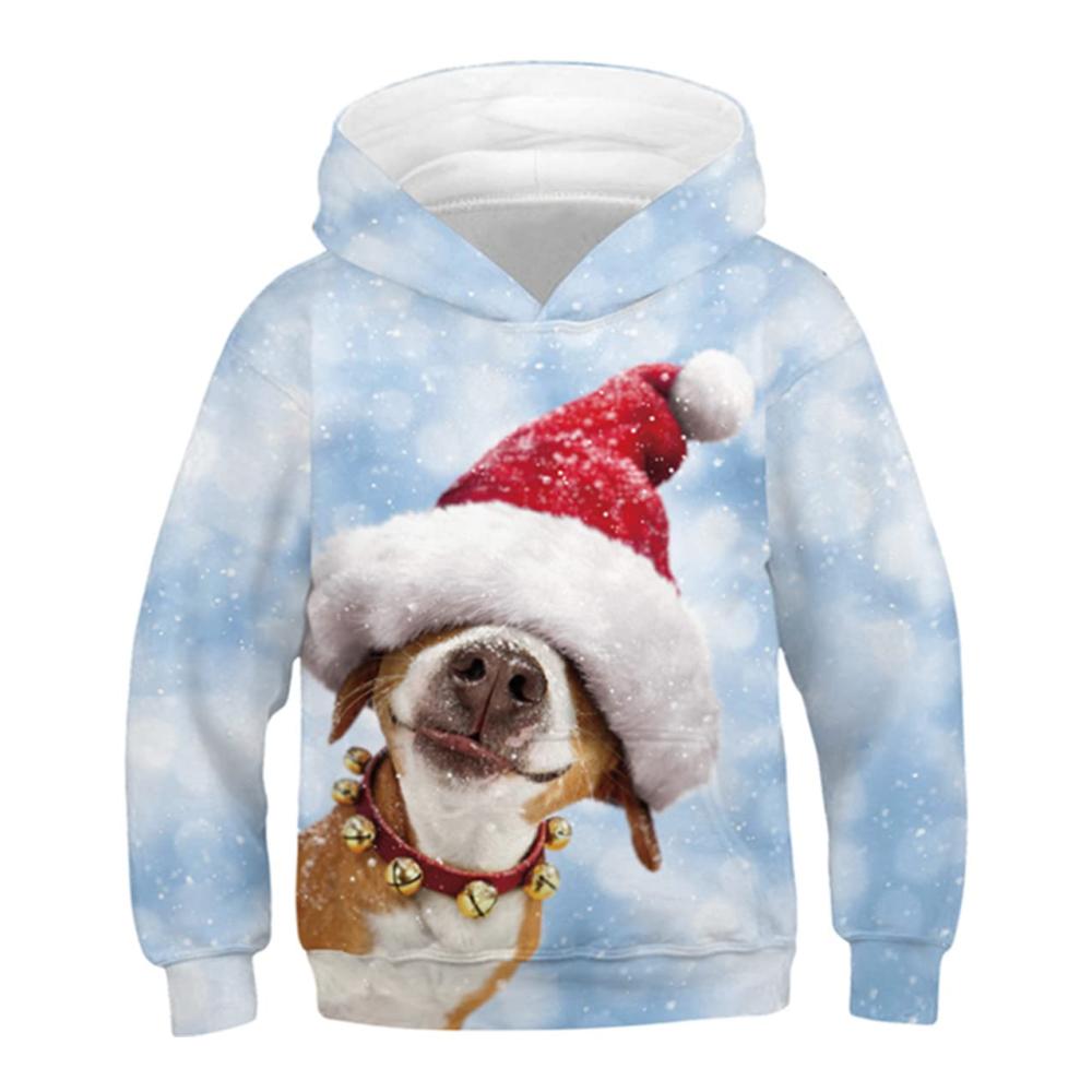 Weihnachtshund mit Glocken