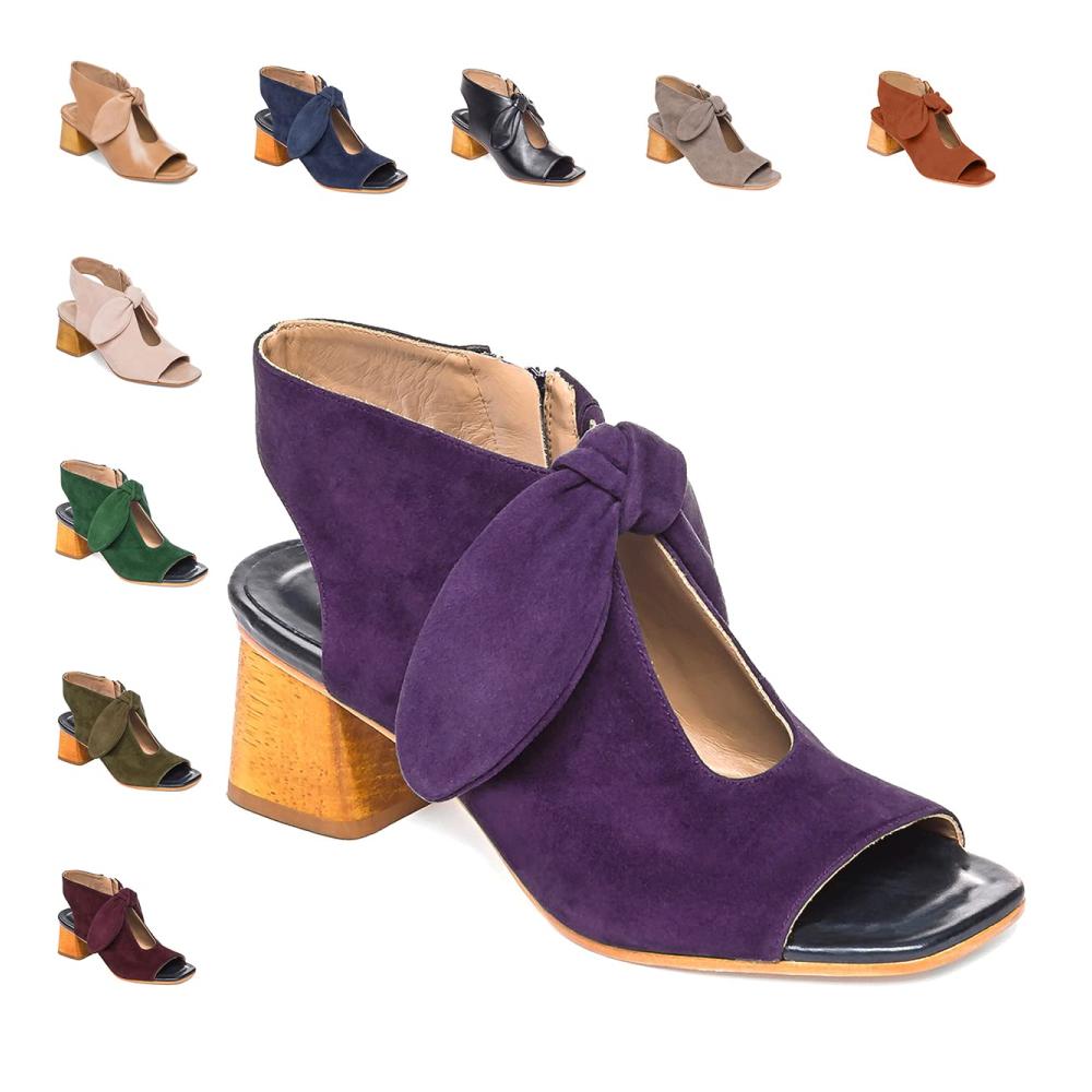 Wildleder Lila