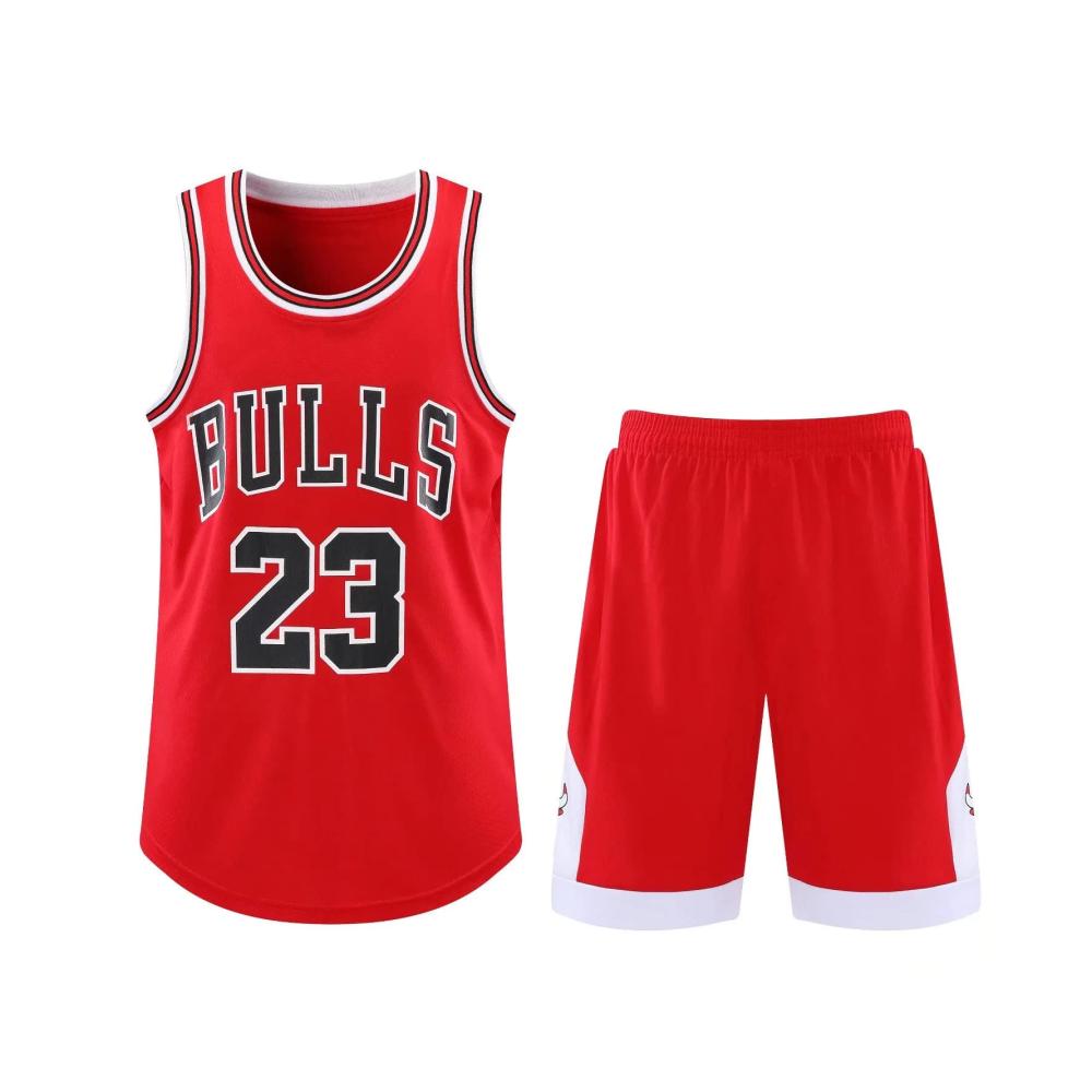 #23-rosa 2-piece Basketball Kinder Trikot
