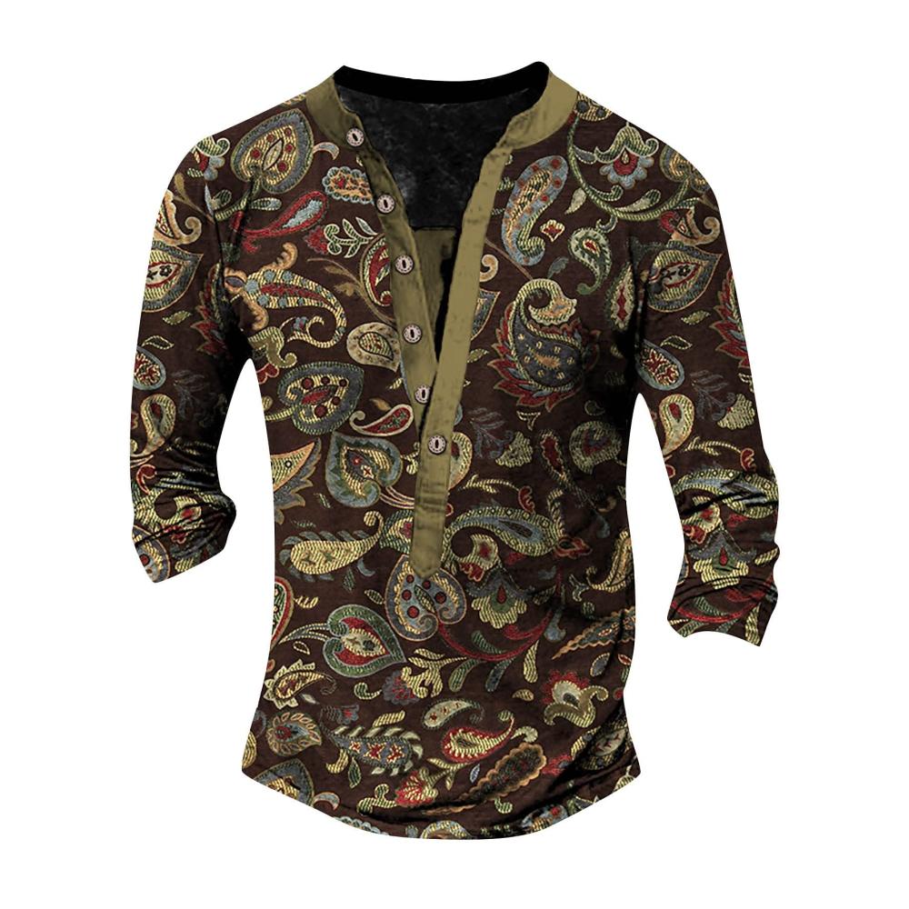 04braun Langarmshirts für Herren