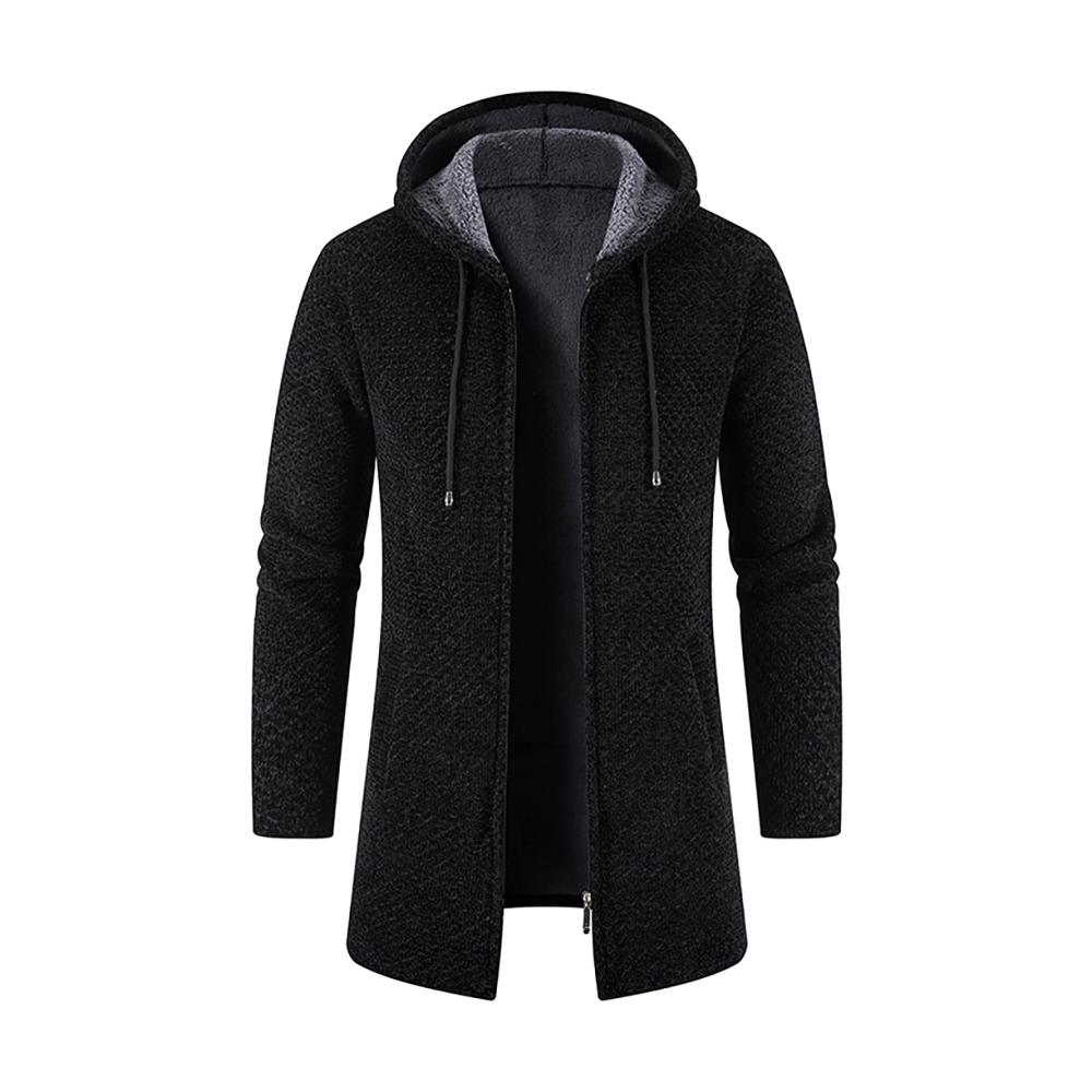 01schwarz Hoodie Herren Pullover Sweatshirt