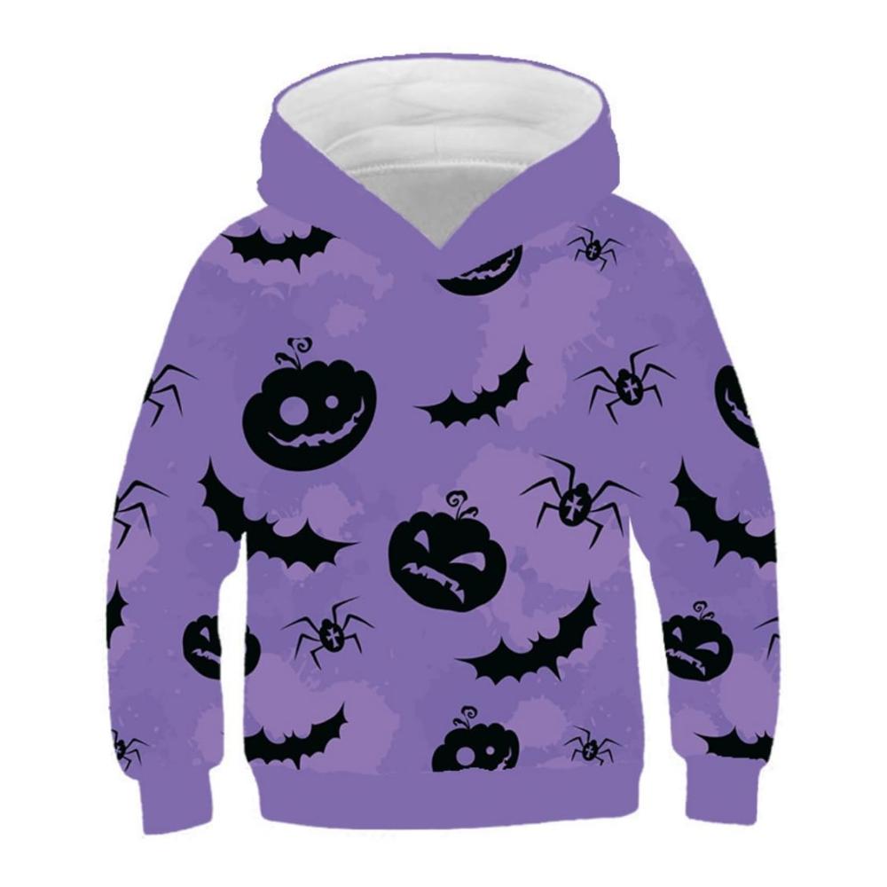 Violetter Halloween-kürbis