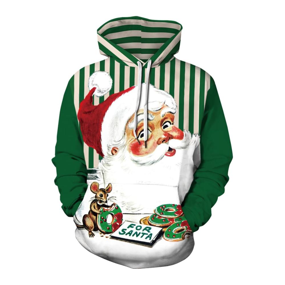 Santa Grüne Strifen