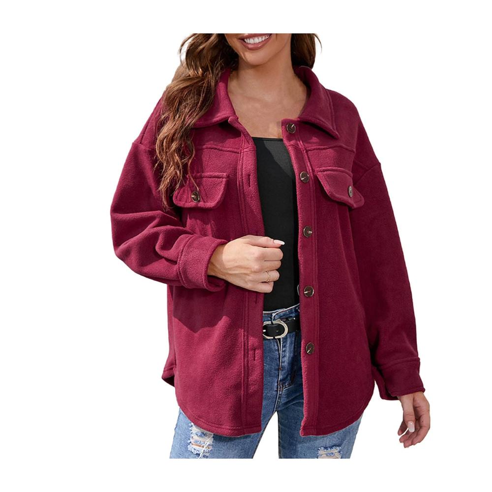 02-weinrot Strickjacken für Damen