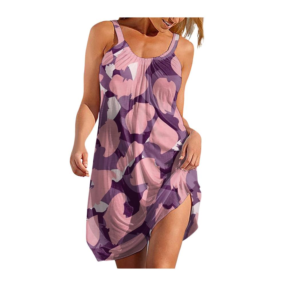 02-lila Sommerkleider Damen