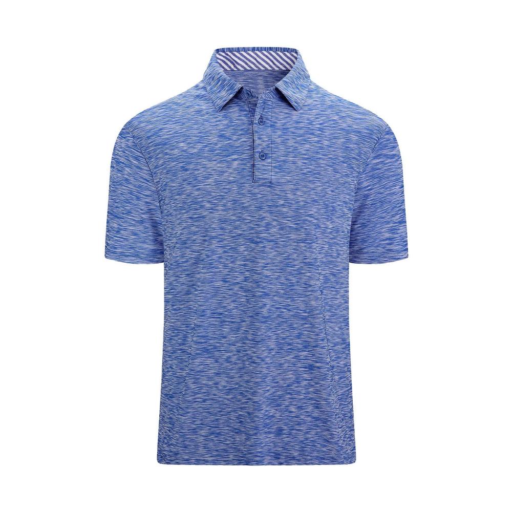 01-blau Kurzarm Shirts Herren