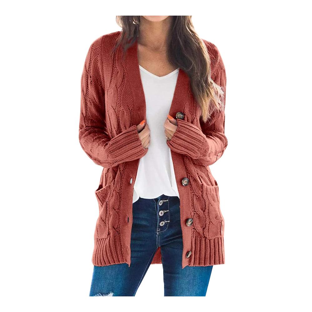 01-rot Pullover & Strickjacken für Damen