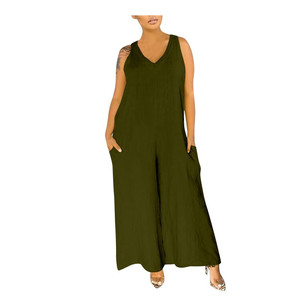 01-armeegrün Sommerkleid Damen Lang