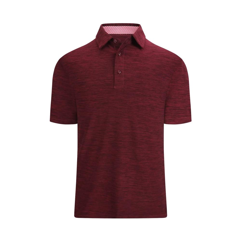 01-weinrot Kurzarm Shirts Herren