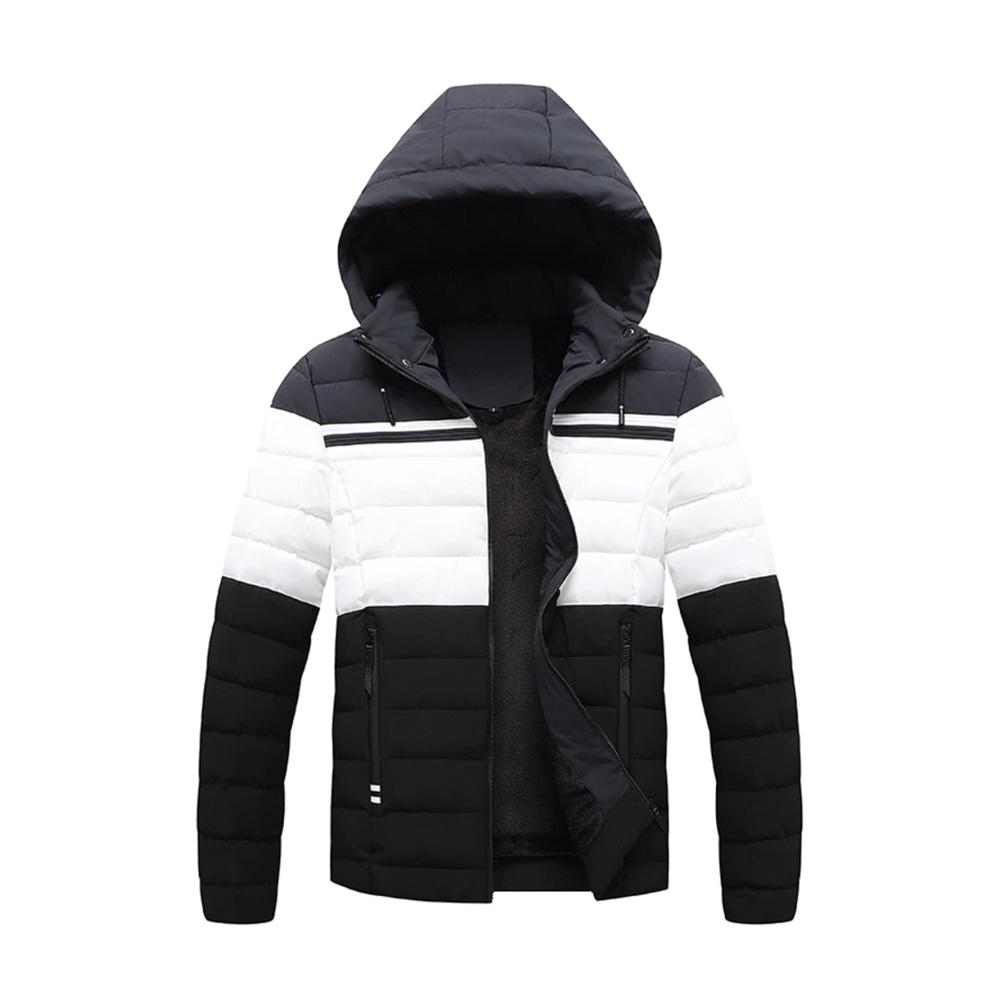 04dunkelgrau Herren Wintermantel