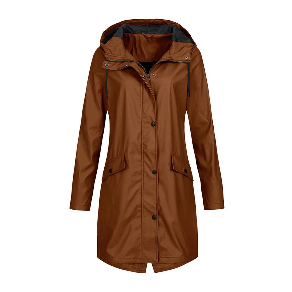 01-kaffee Softshelljacke Damen Wasserdicht