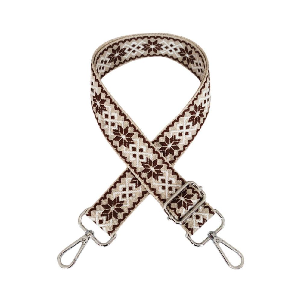 X7-midi Coffee Silver Buckle
