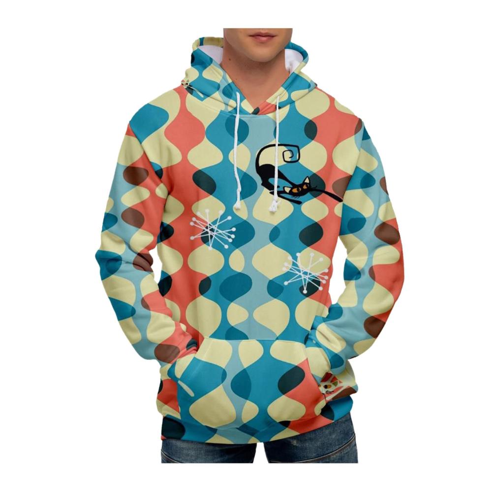 32hellblau Coat herren