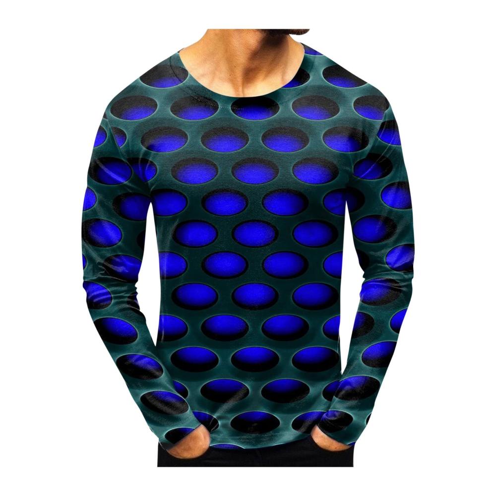 07blau T-shirts für Herren