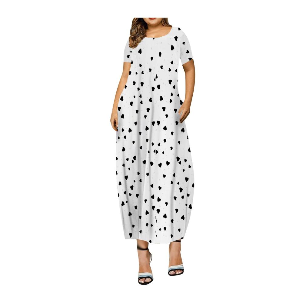05-weiß Sommerkleid Damen Kurz