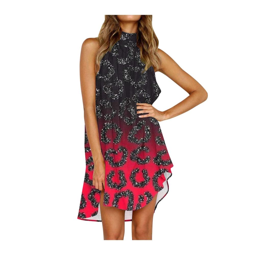 02-weinrot Damen Sommerkleid