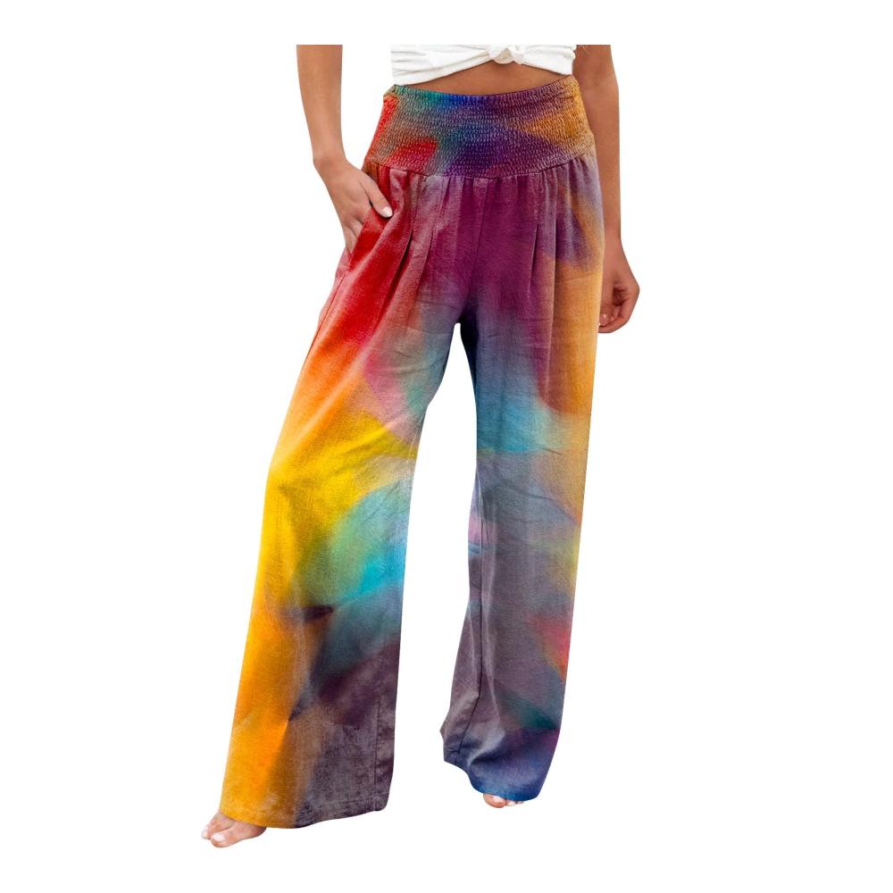 08-orange Damen Hosen Sommer