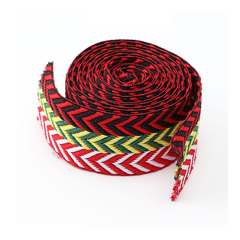 Black Yellow Red 3cm Wide