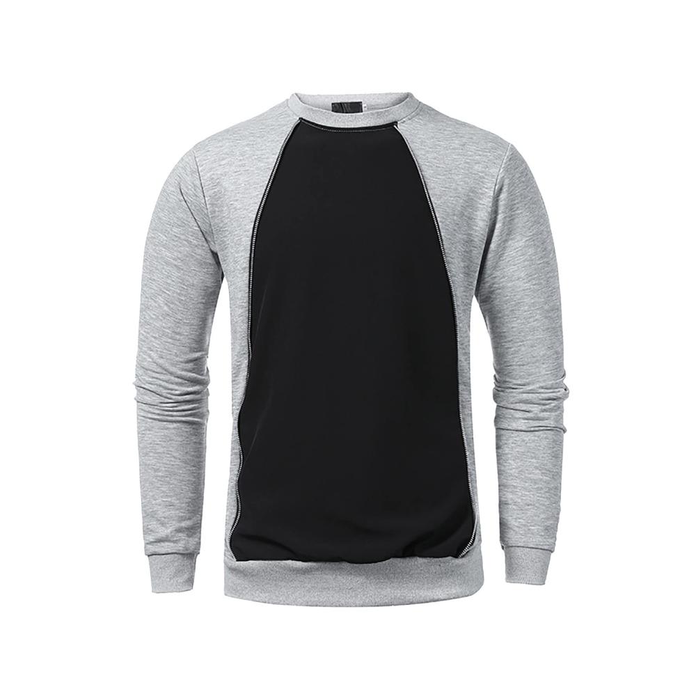 05hellgrau Langarmshirts für Herren