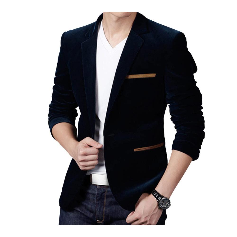 B Navy Blau