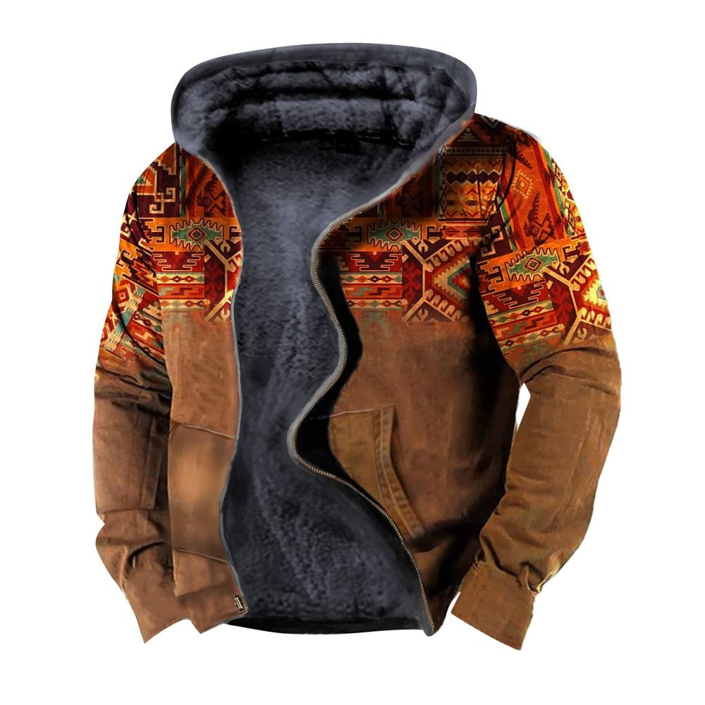 02rot Kapuzenpullover für Herren
