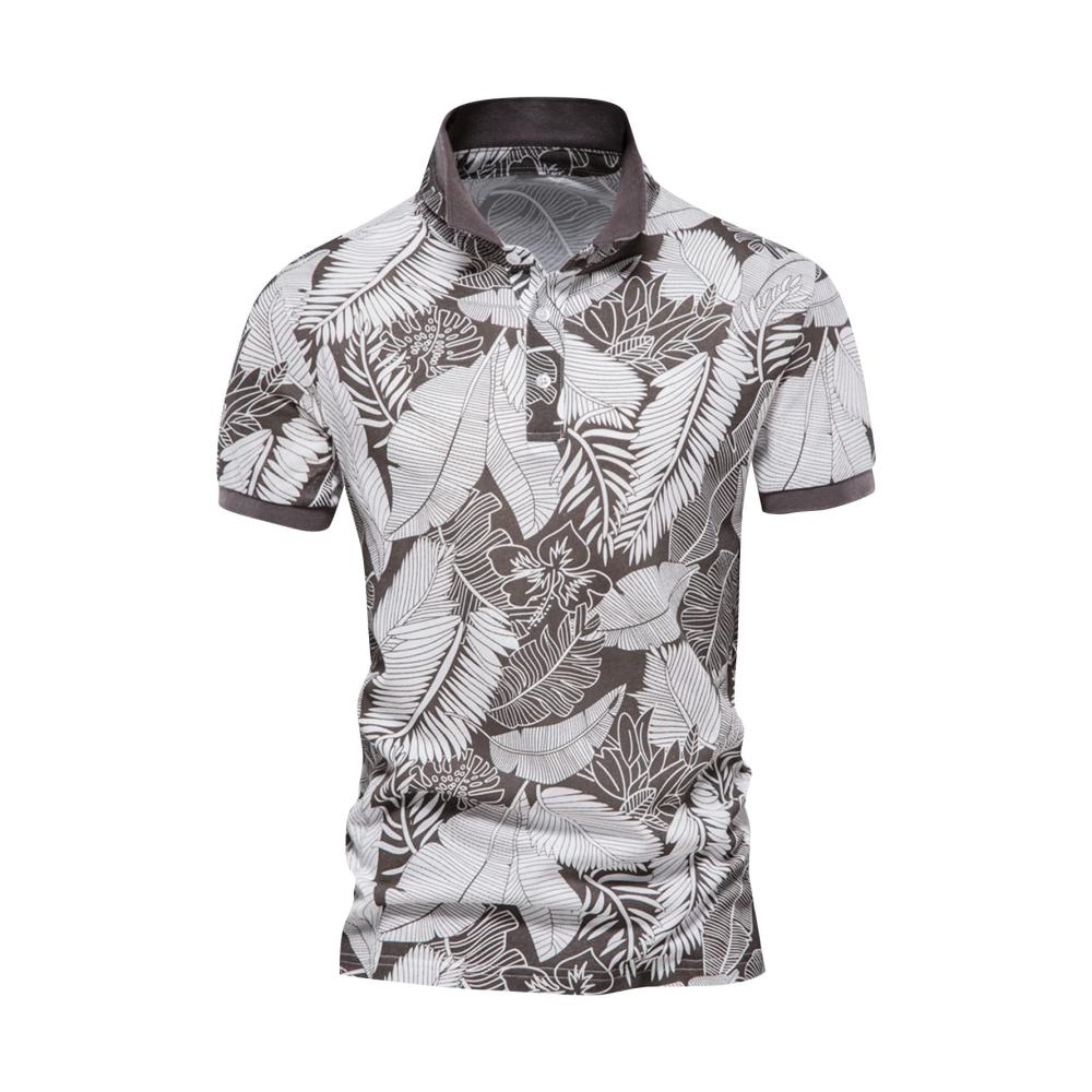 03-weiß Kurzarm Shirts Herren