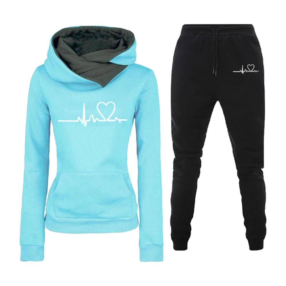 2XL, Sky blue black pants white label