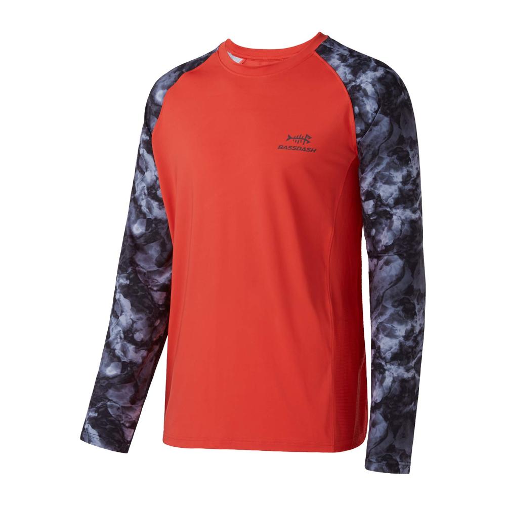 Coral Red / Splash Black