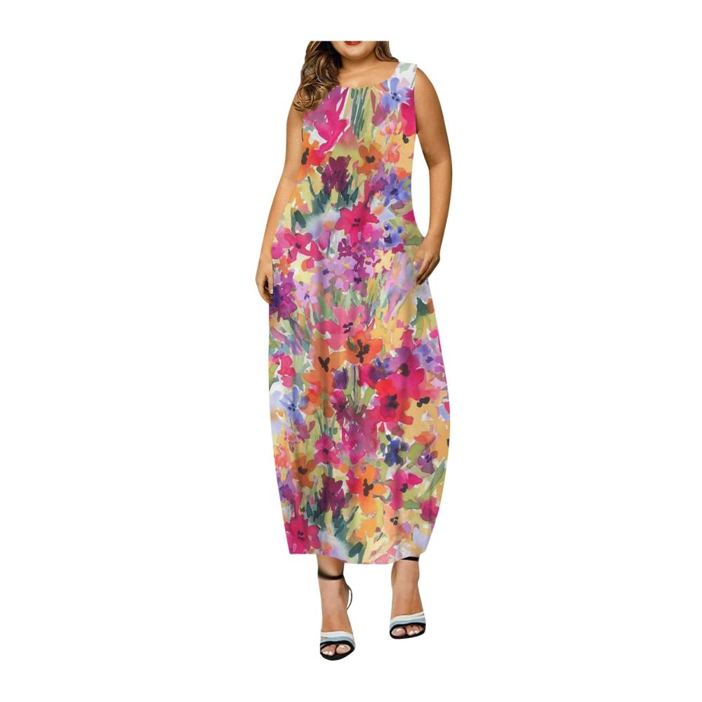 01-pink Sommerkleid Damen Kurz