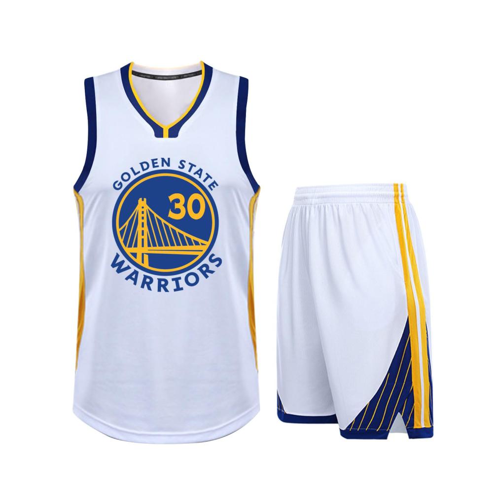 #30-weiß Basketball Trikot Kinder und Herren