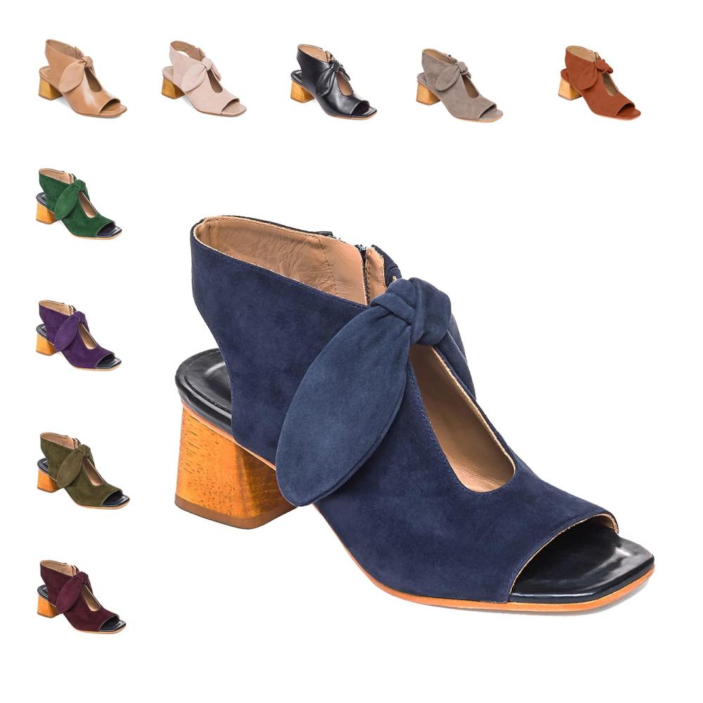 Wildleder Marineblau