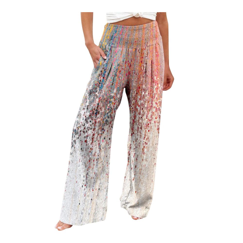07-rosa Damen Hosen Sommer