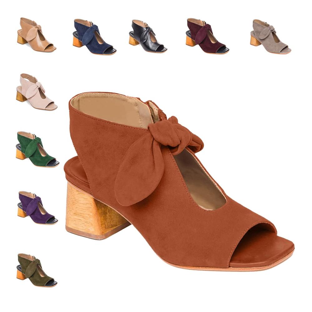 Wildleder Orange