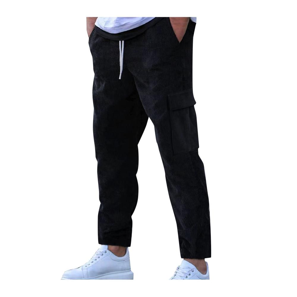 01-schwarz Hosen Herren Sommer