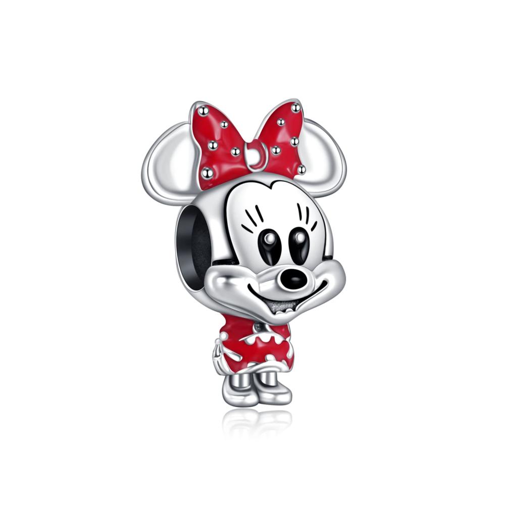 Min Mouse Beads Dotted Dress & Bow